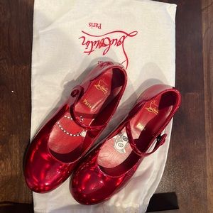 Christian Louboutin Melodie Chick Flat Size EU 34 in red